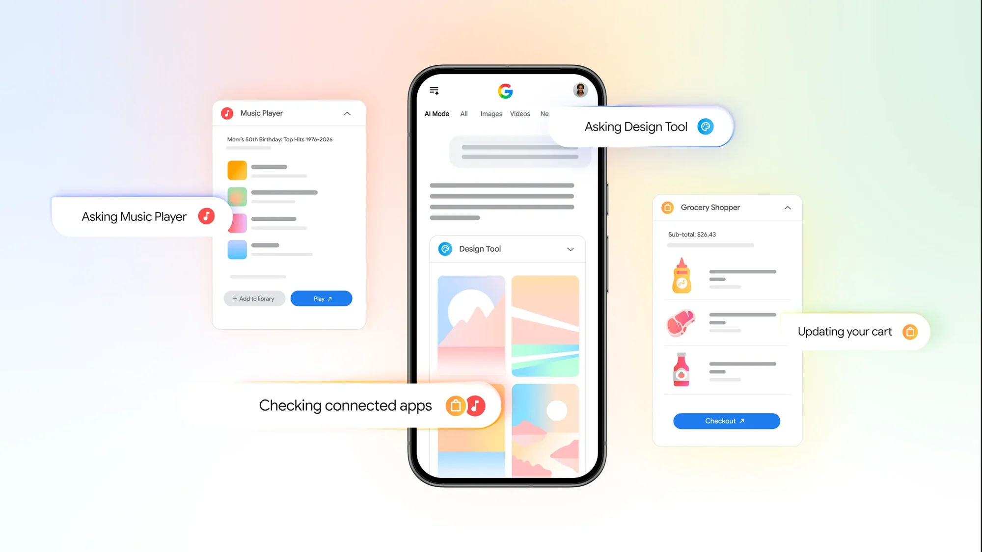 As AI agents reshape the web, Google opens Gemini and Search to more apps