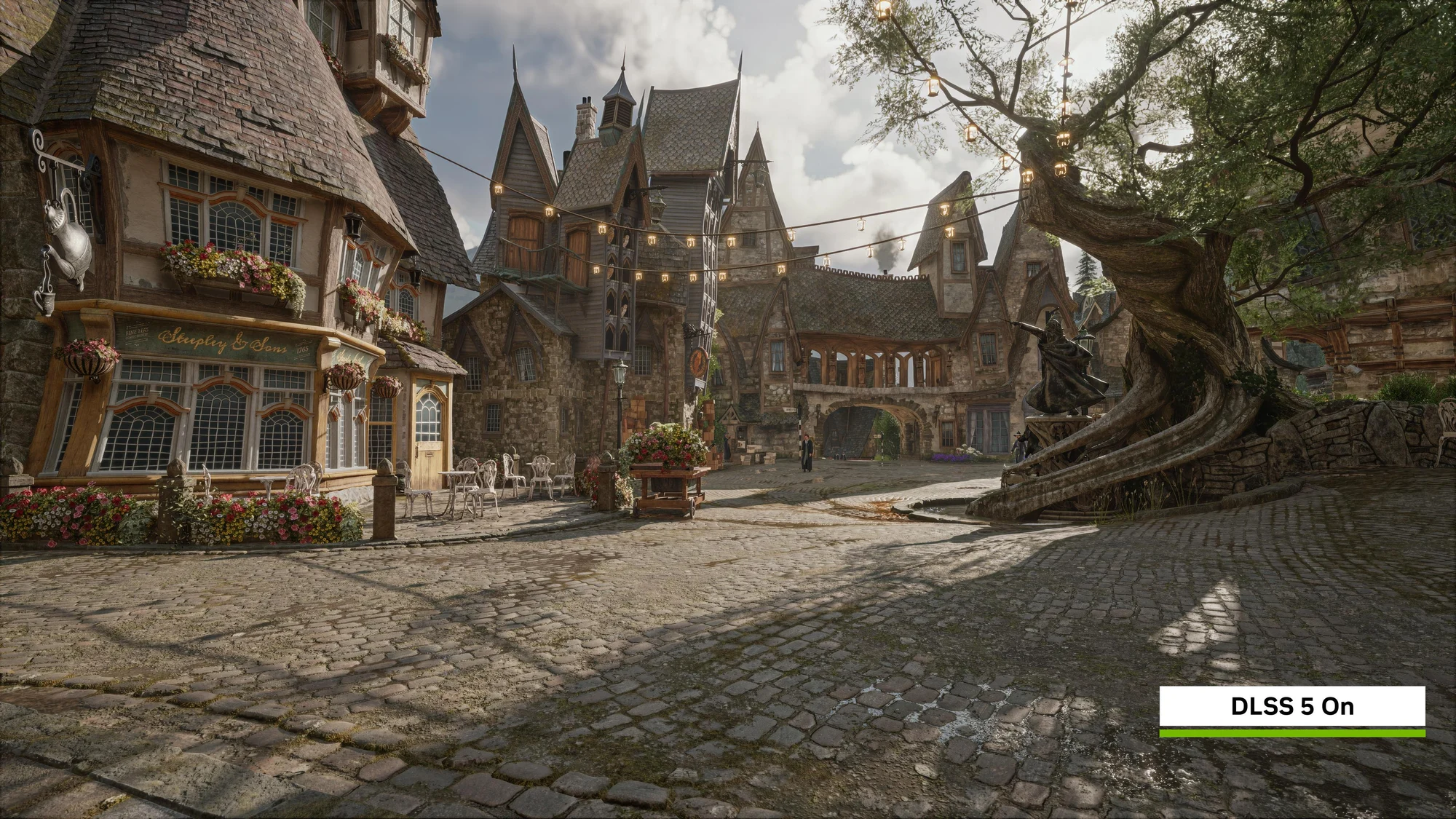 DLSS 5 gets toned down for its Hogwarts Legacy debut next month
