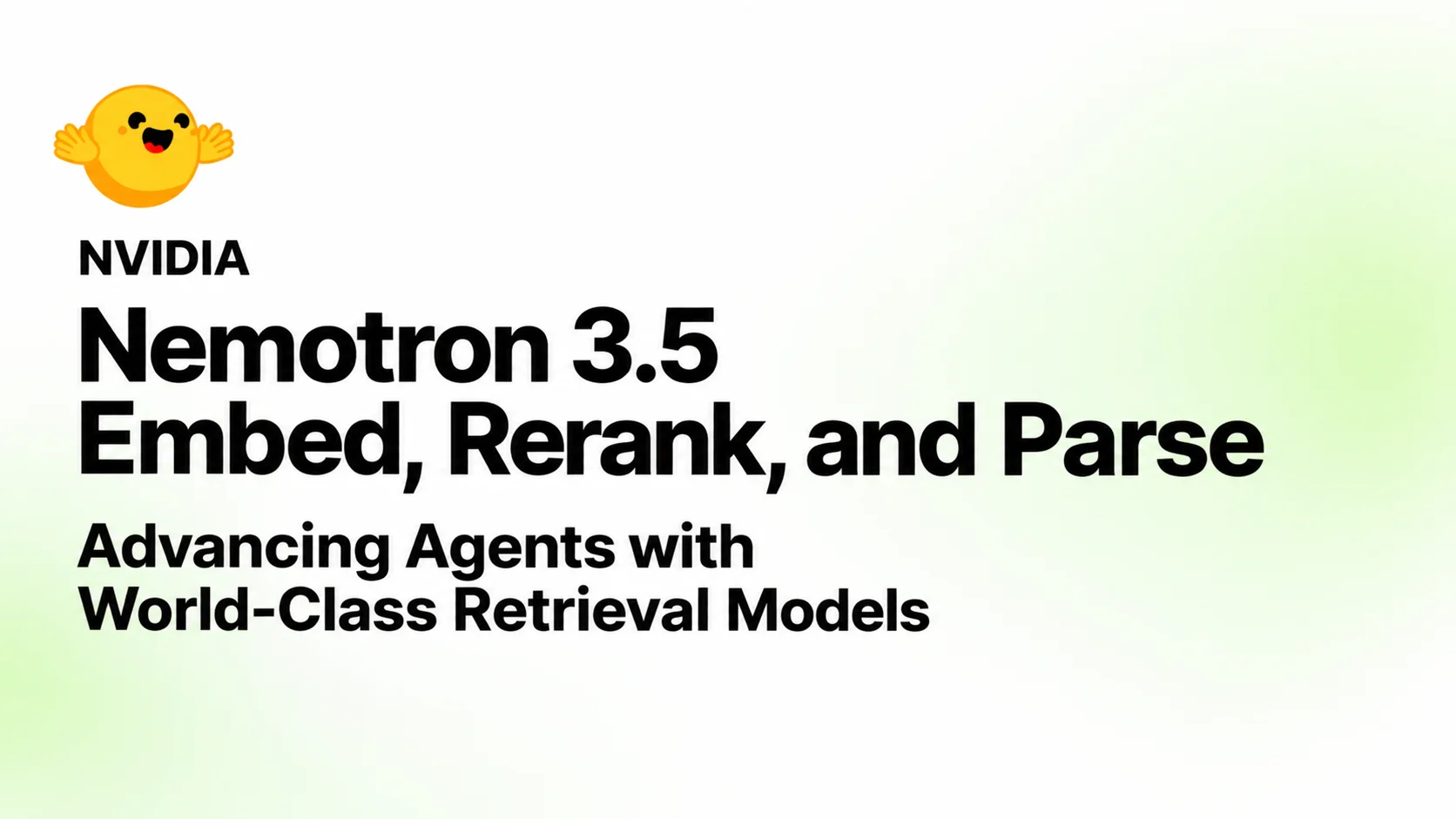 NVIDIA Nemotron 3.5 Embed, Rerank, and Parse: Advancing Agents with World-Class Retrieval Models