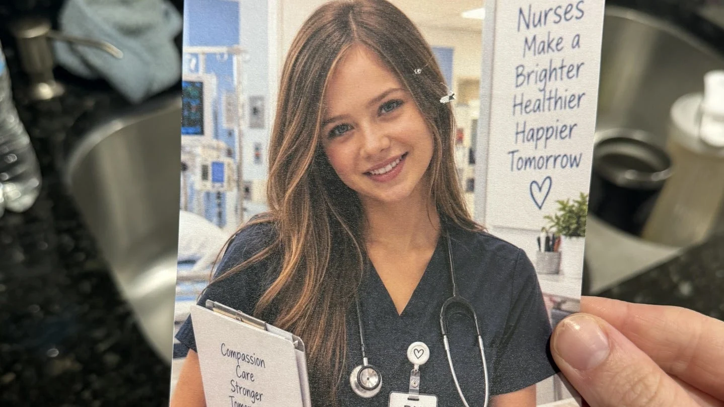 Her 6-year-old brought home an AI-generated photo from school. This mom isn’t having it