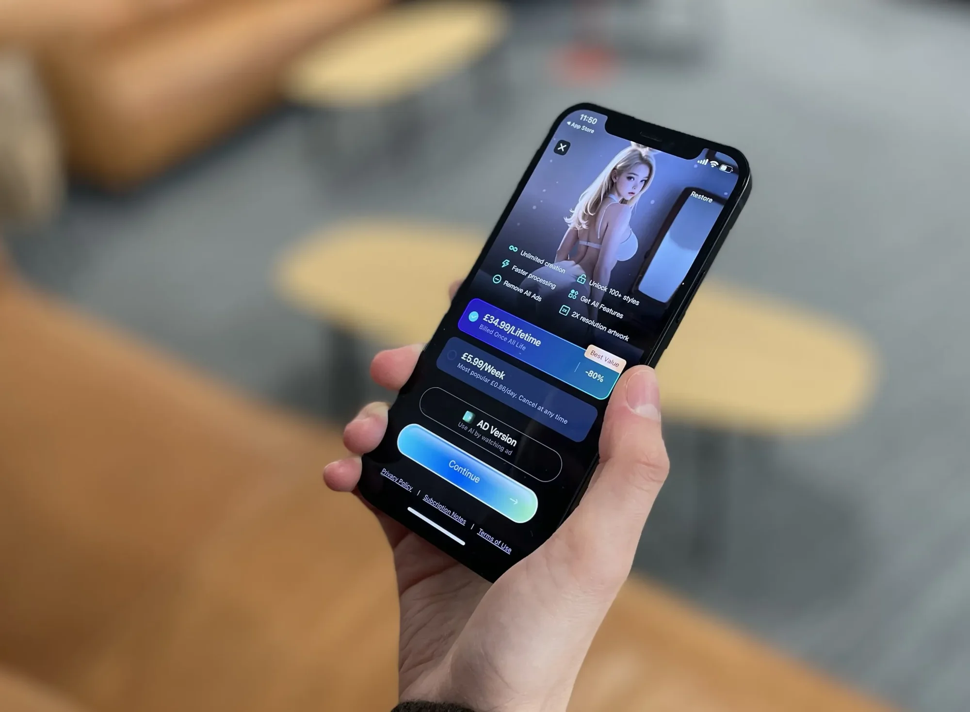 Az Apple szigorít az App Store szabályain a mesterséges intelligenciás „levetkőztető” appokkal szemben
